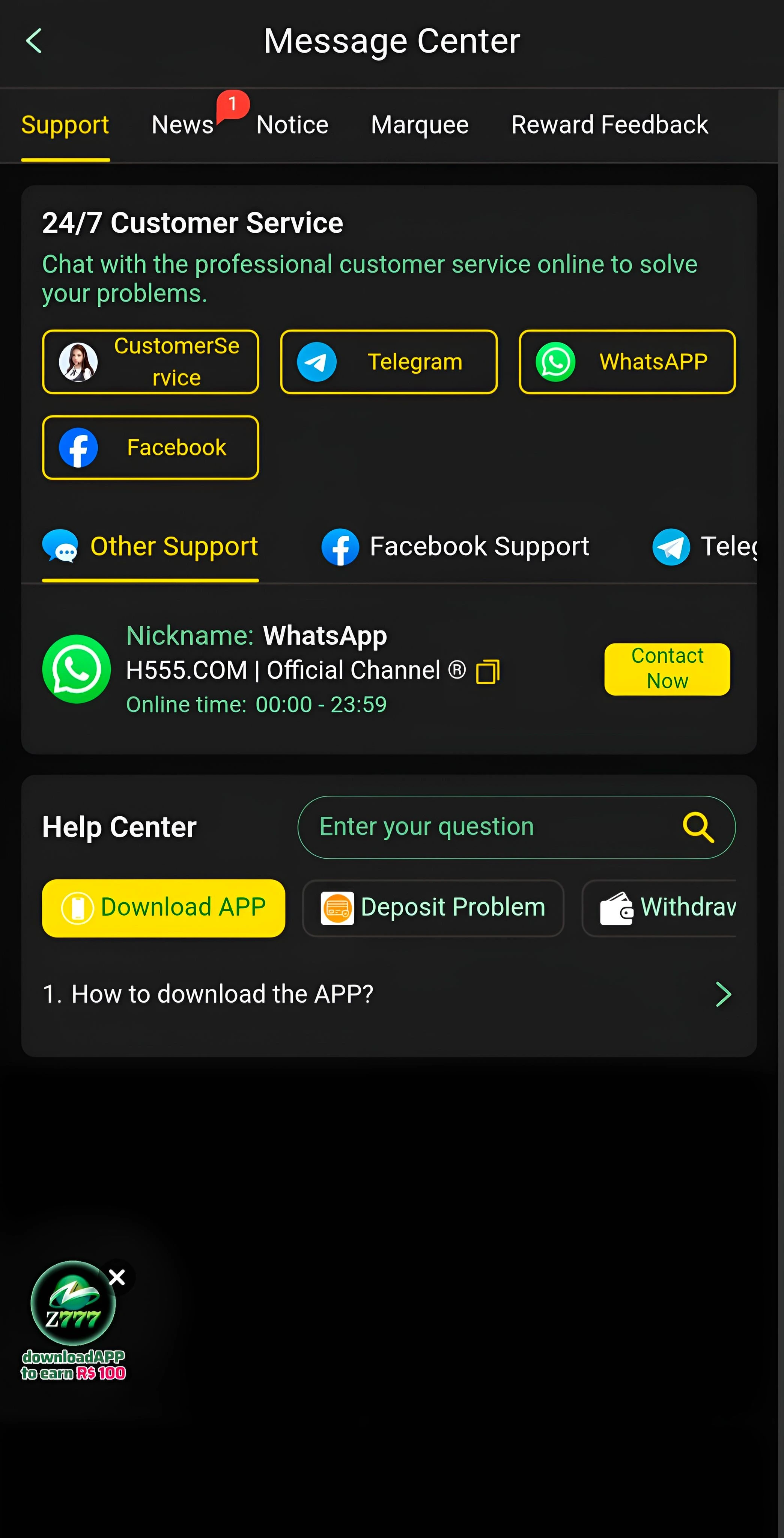 H555 Game APK Download for Android Latest Version 7