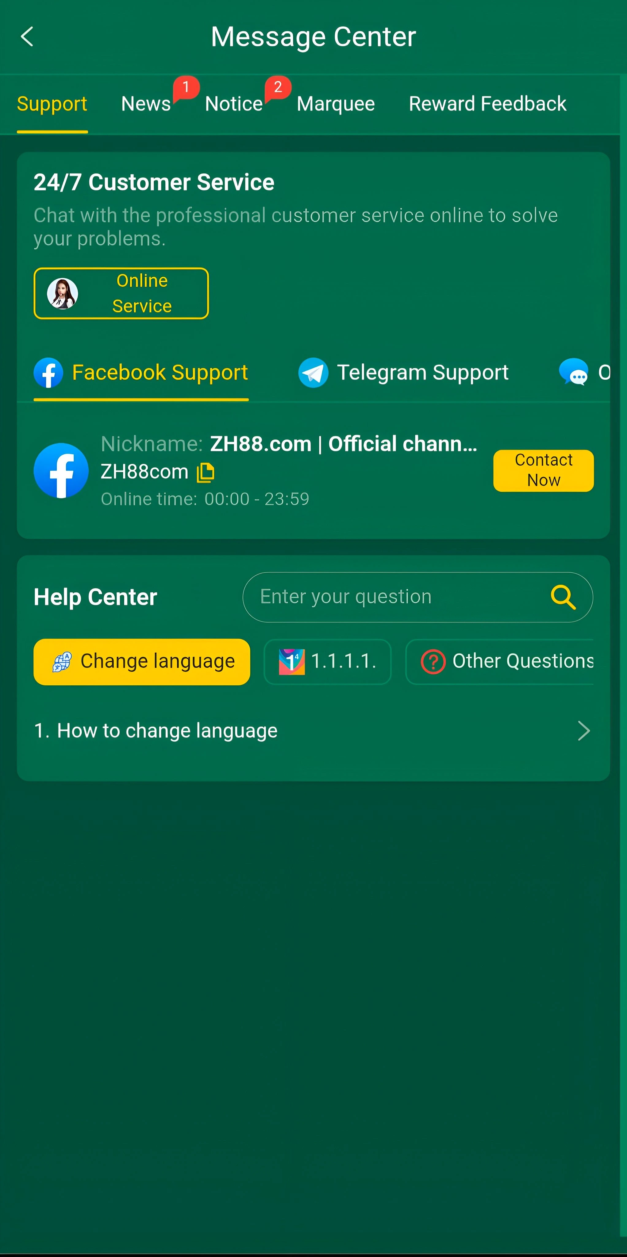 ZH88 Game APK Download for Android Latest Version 5